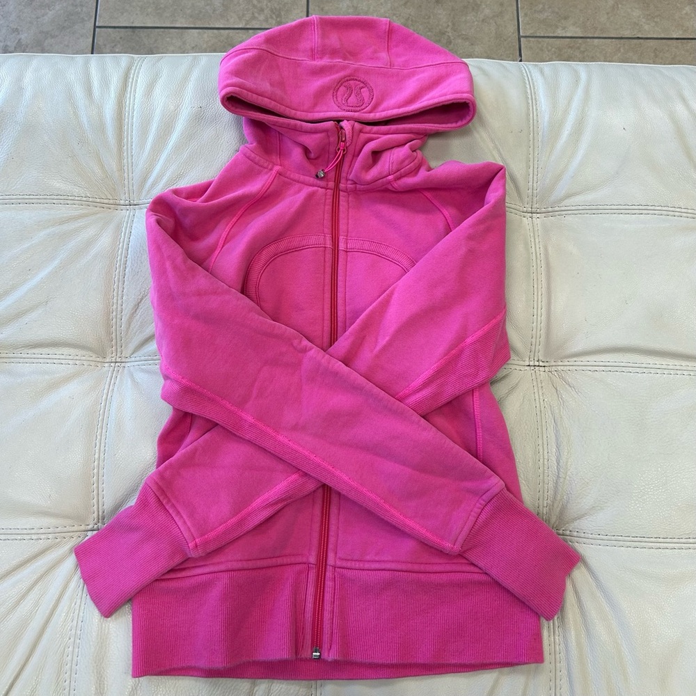 lululemon athletica Raspberry Glo Light Scuba Hoodie